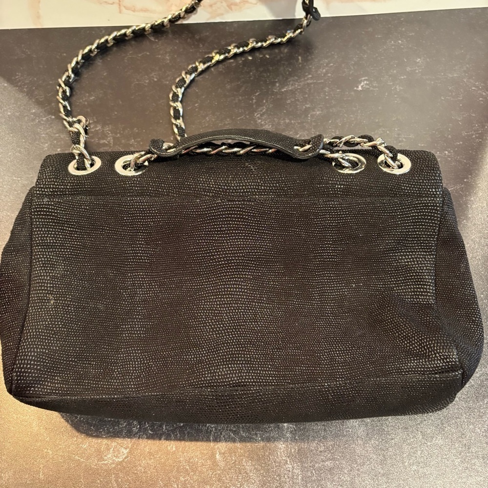 Stuart Weitzman Black Chain Strap Bag - Picture 6 of 10